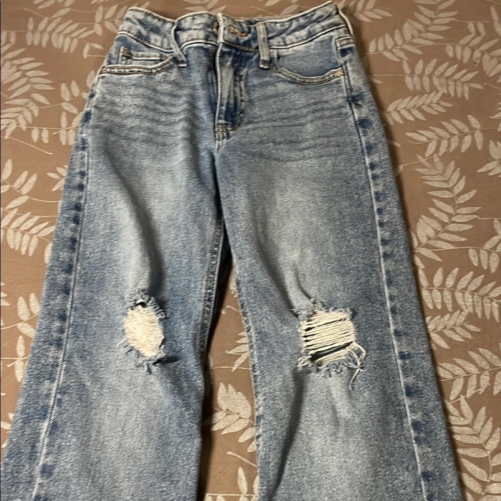 Art Class Blue Distressed Jeans